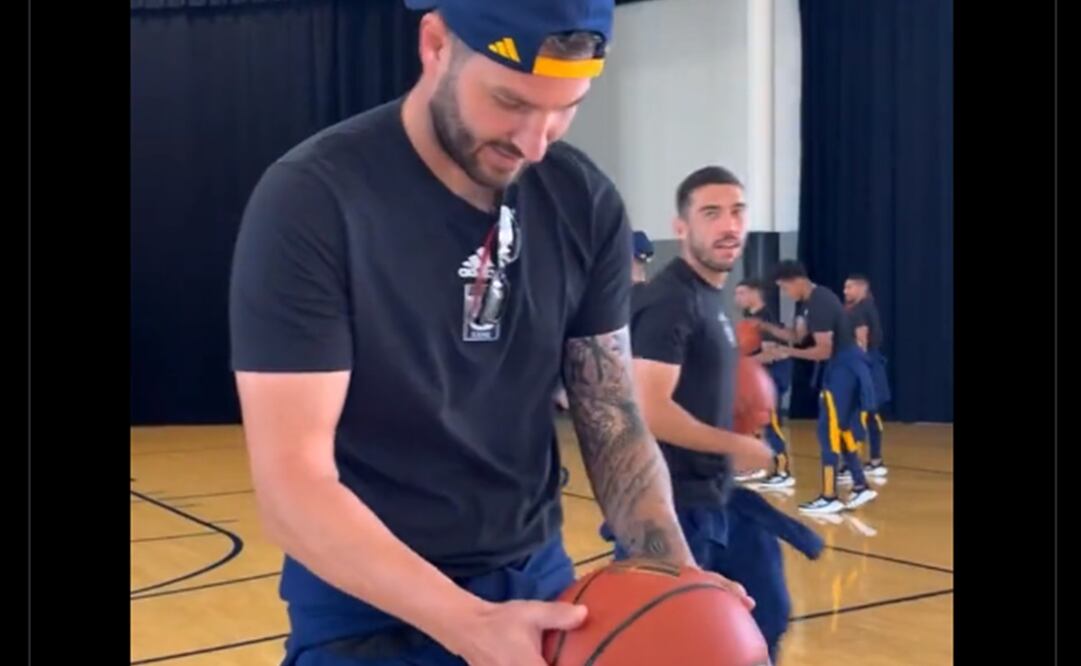 Gignac encestó de espaldas / Foto: Especiales