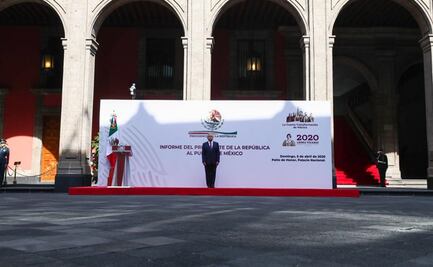 Mensaje de AMLO por informe trimestral. Texto íntegro