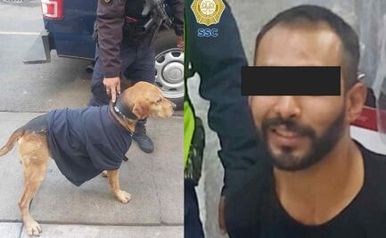 Detienen a sujeto por intentar asfixiar a perro con una correa en calles de la Benito Juárez