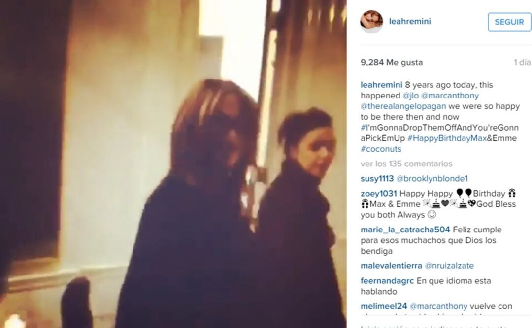 Foto: Instagram de Leah Remini