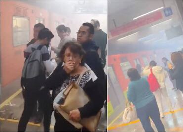 VIDEO: Reportan humo en estaciones de la Línea 3 del Metro de la CDMX