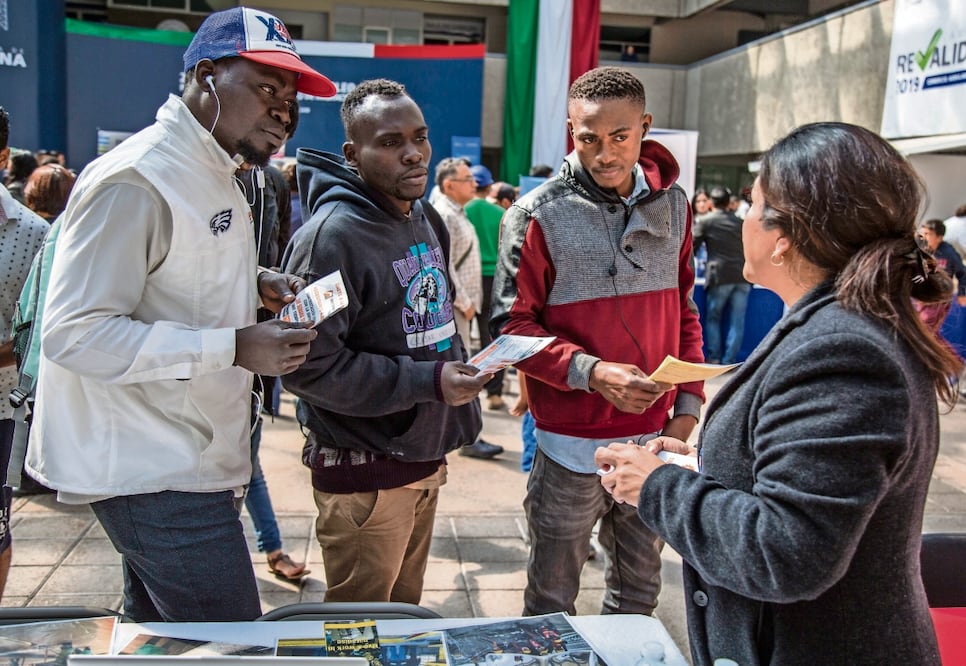 Se calcula que llegarán 600 mil migrantes y refugiados en México. Foto: Archivo / EL UNIVERSAL