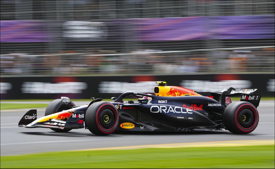 Checo Pérez durante el GP de Australia 2024 - Foto: AP