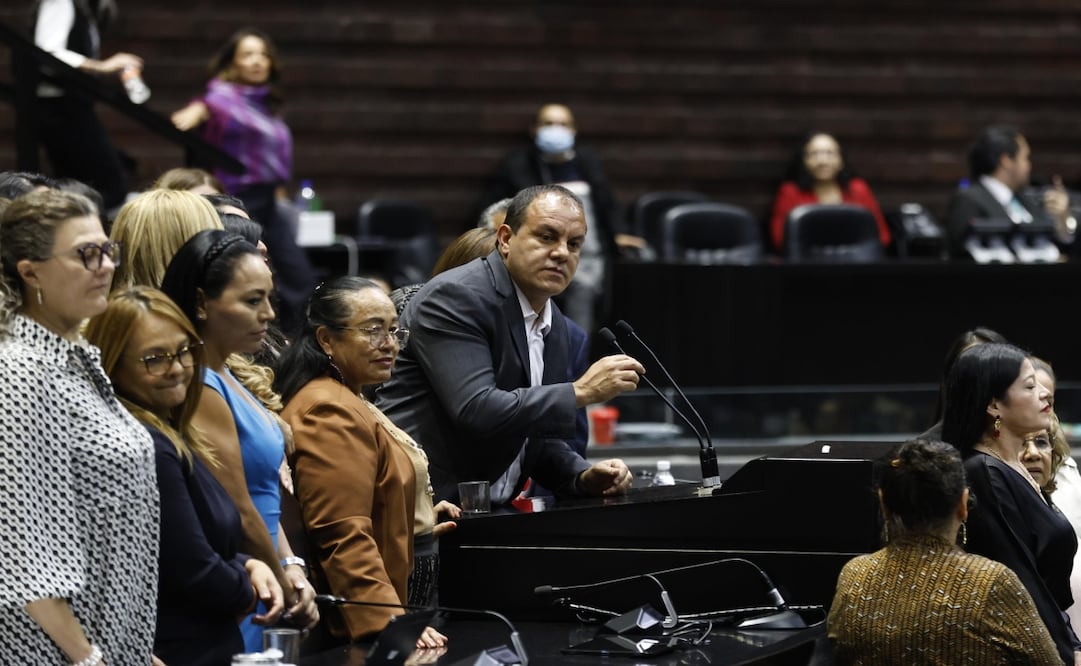 Sesión de la Cámara de Diputados para votar el desafuero de Cuauhtémoc Blanco. Foto: Diego Simón / EL UNIVERSAL