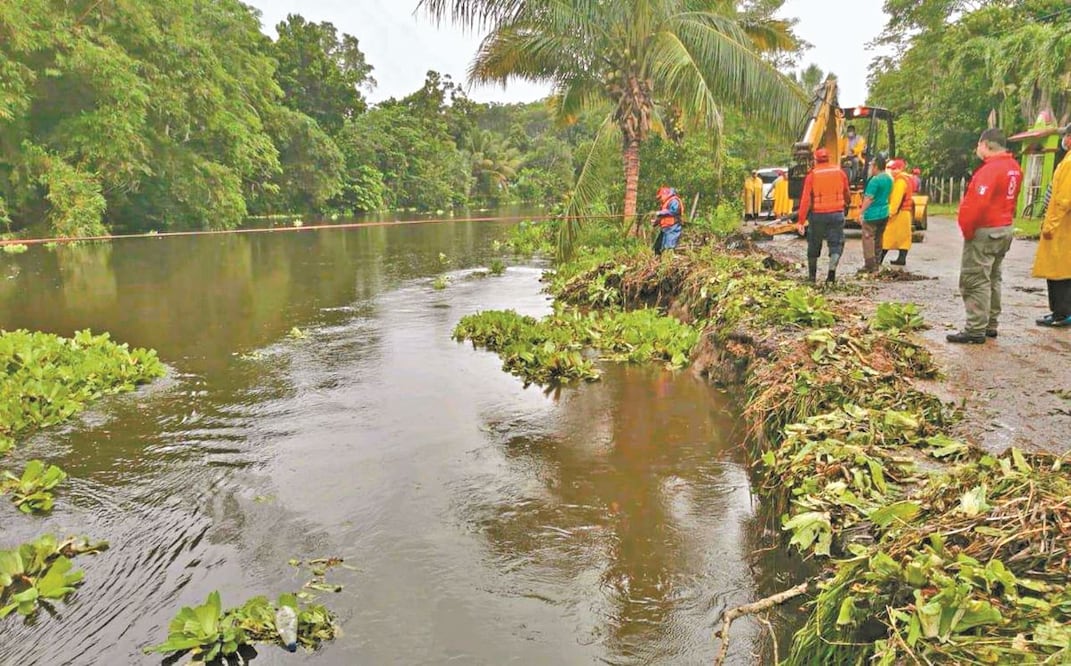 Las inundaciones han dejado incalculables perjuicios en el campo y la pérdida de ganado. ESPECIAL