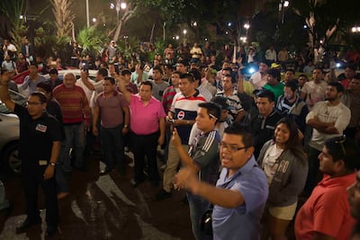 Protestan choferes de Uber contra detenciones en Mérida