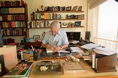 Mario Vargas Llosa en Princeton