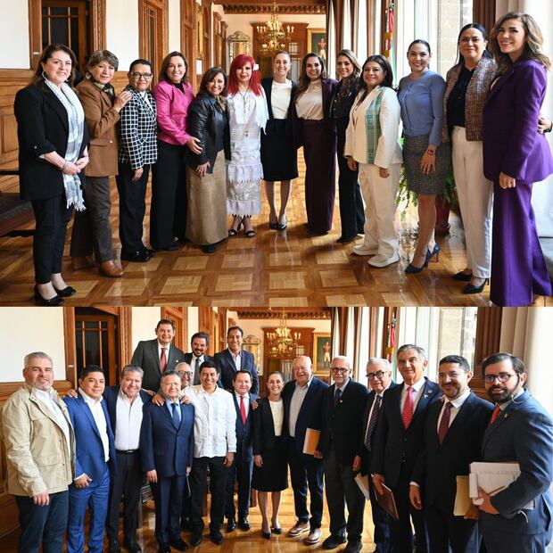 Conago felicita a Claudia Sheinbaum por su acuerdo con Donald Trump sobre aumento de aranceles. Foto: Especial