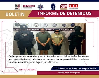 Detienen a “Beto Coca”, jefe de plaza de “La Barredora” en Tabasco