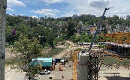 Realizan desalojo y recuperación de áreas verdes en Álvaro Obregón por construcción del Tren Interurbano "El Insurgente"
