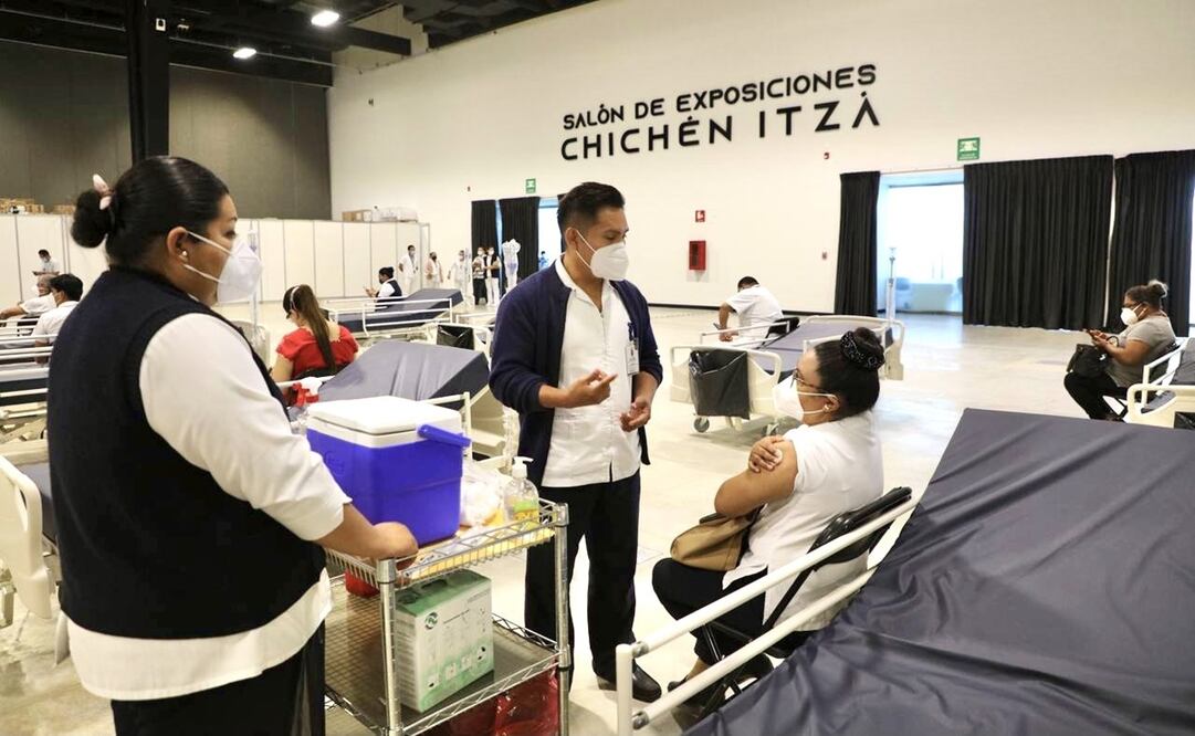 El pasado 17 de febrero arribaron a Yucatán 10,725 vacunas contra el coronavirus de la farmacéutica Pfizer. Foto: Especial 