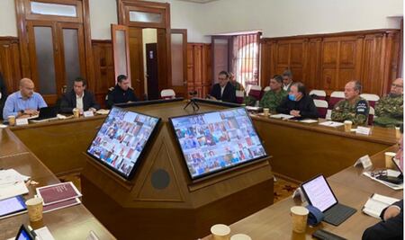 Gobernadores y gabinete de seguridad acuerdan dar prioridad a emergencia por Covid-19