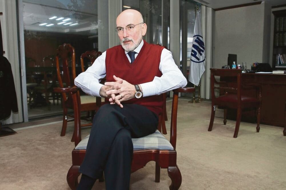 Luis Felipe Bravo Mena, Ex presidente del PAN y zar anticorrupción del blanquiazul. (IRVIN OLIVARES. EL UNIVERSAL)