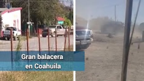 Reportan balacera en Villa Unión, Coahuila