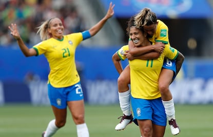 Brasil derrotó a Jamaica en el Mundial Femenil