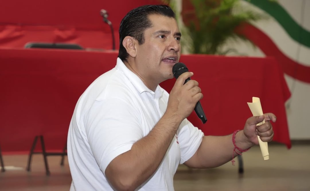 Candidato a la alcaldía de Aguascalientes, Netzahualcóyotl Ventura (Tomada de Twitter @PRIAguas)