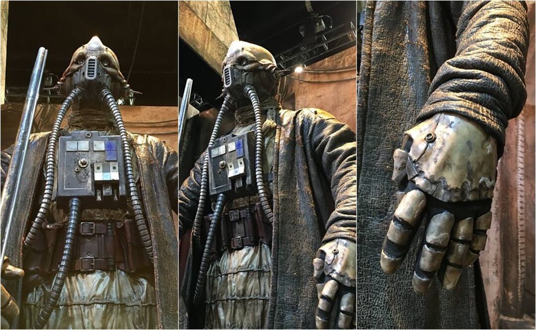  El personaje emula el sistema de respiración del villano Darth Vader Foto: Mario P. Székely 