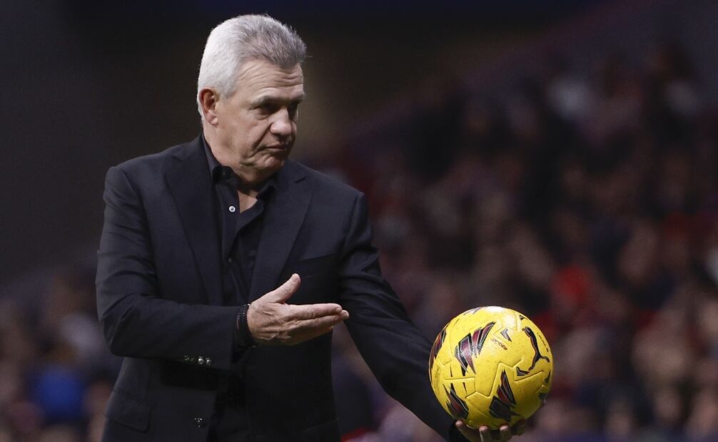 Javier Aguirre durante el partido entre Mallorca y Atlético de Madrid - Foto: EFE
