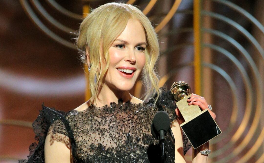 Nicole Kidman se llevó el primer premio de la noche Foto: AP