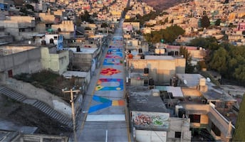 Rehabilitan calle Amatepec en Ecatepec de Morelos; invierten 10 mdp en infraestructura urbana