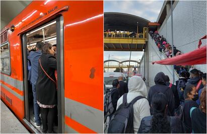 ¿Qué líneas del Metro presentan más retrasos este martes? Usuarios maniobran para poder entrar a vagones