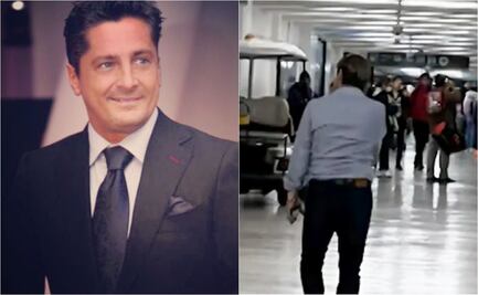 Alejandro Basteri, hermano de Luis Miguel, viaja en vuelos comerciales; aplauden su sencillez