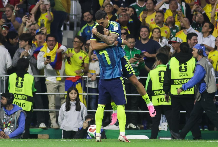 Colombia en festejo de gol, durante la Fase de Grupos del Mundial de 2026 - Foto: Carlos Mejía | EL UNIVERSAL