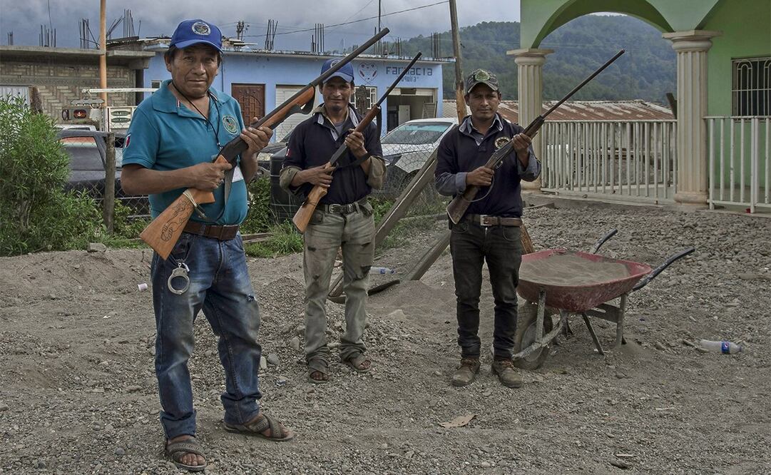 En esta región, los hombres aprenden desde niños a usar un arma, dice antropólogo. Foto: Lenin Mosso/EL UNIVERSAL