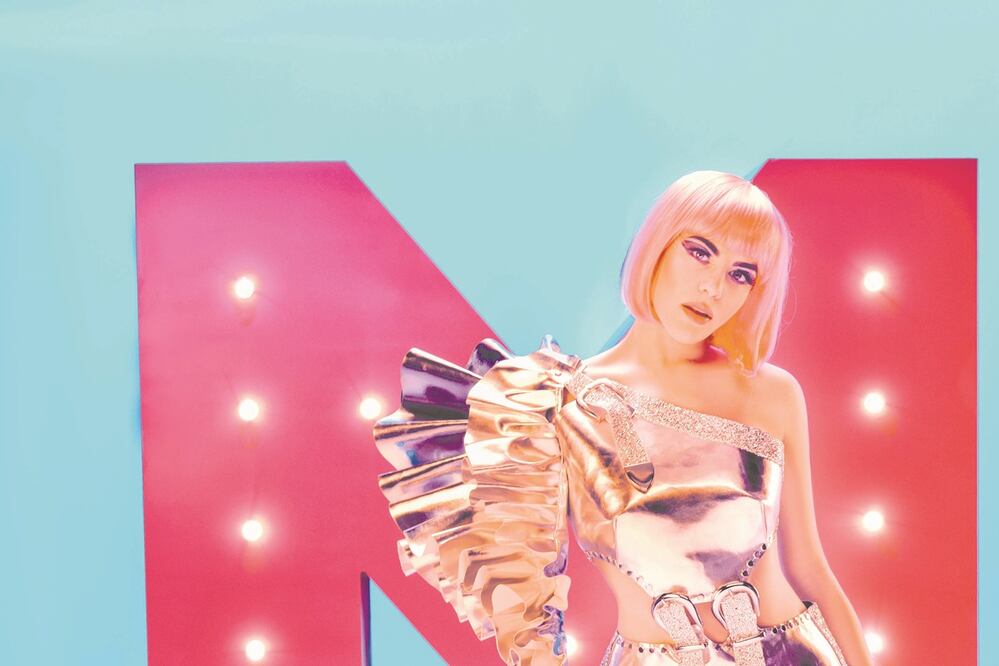 La artista estrena el tema “Te advertí”, junto a SAAK y Yhezid. Foto: ARKRECORDS