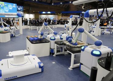 Inicia la feria de robots más grande del mundo en Tokio