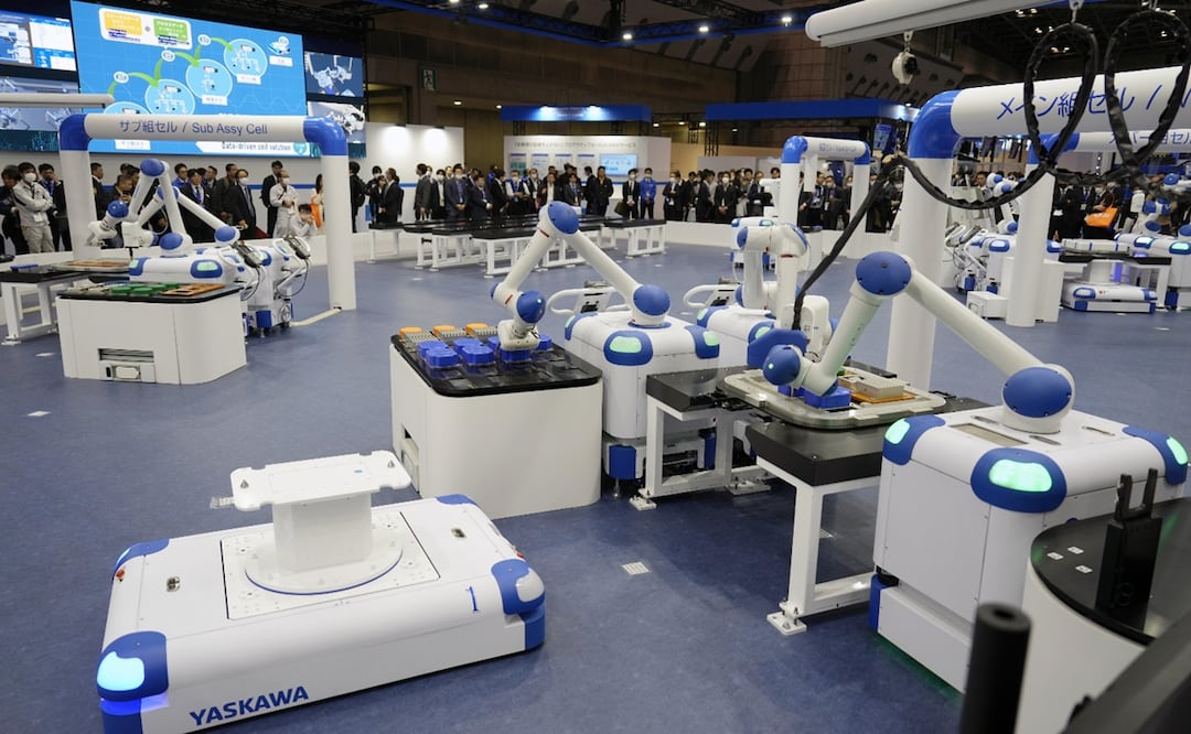 Más de 650 empresas y organizaciones presentarán sus últimas tecnologías robóticas hasta el 2 de diciembre. Foto: EFE