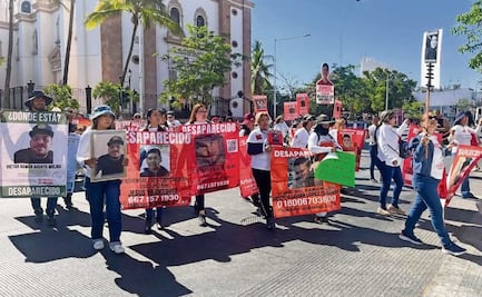 Marchan madres buscadoras  en Sinaloa