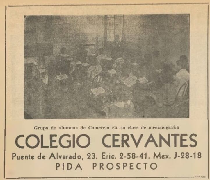 Cuando se escribía a máquina