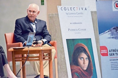 "Me veo más como un poeta": Steve McCurry
