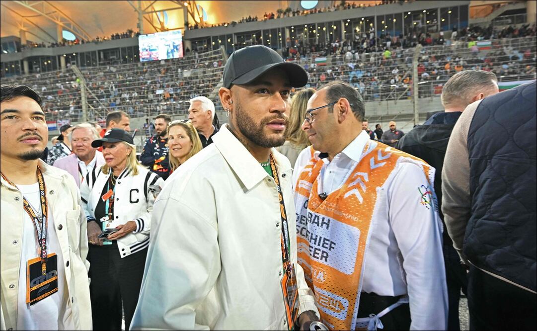 Neymar Jr. dijo presente en el Gran Premio de Bahréin / Foto: AFP