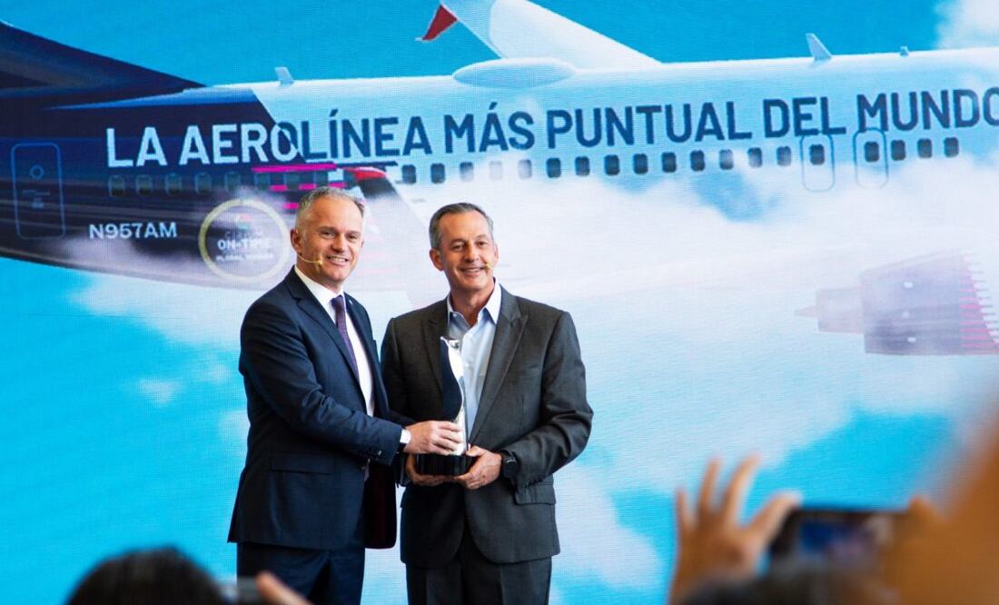 Aeroméxico mantiene su intención de listar sus acciones en la BMV y en la de Nueva York. (11/02/25) Foto: Cortesía Aeroméxico