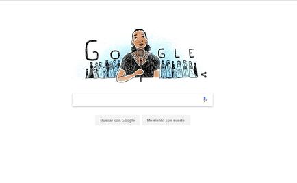 Google recuerda con doodle a la activista María Rebecca Latigo