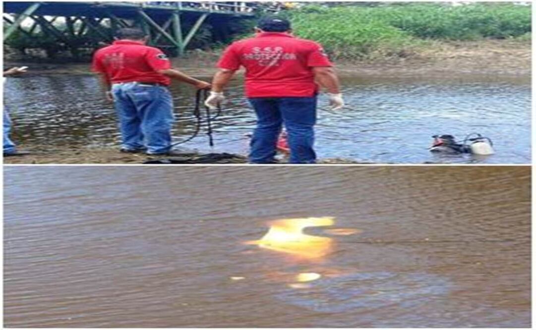 The white van was driven at high speed, according to witnesses. (Photo: @ProcivilTabasco )