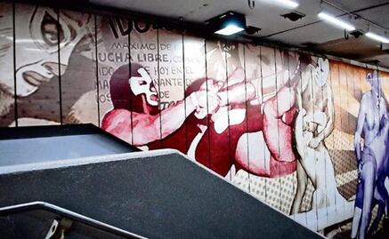 Subway station opens Wrestling Museum in Mexico City