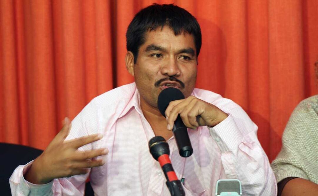 Bruno Placido fundó la Unión de Pueblos y Organizaciones del Estado de Guerrero (UPOEG) en enero de 2013. Foto: El Universal