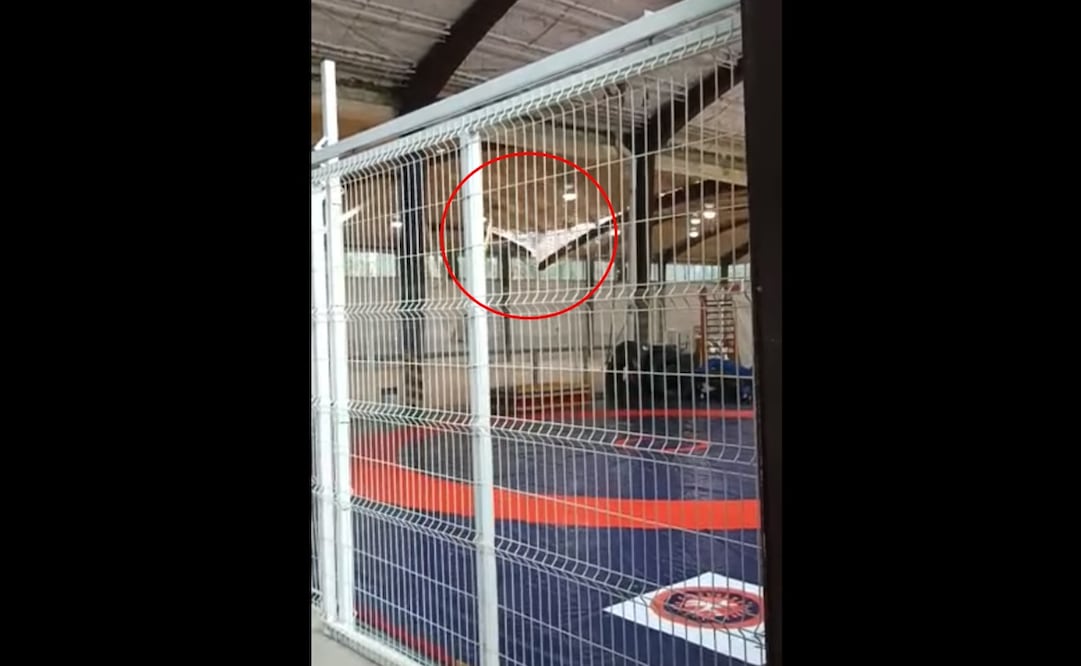 Afortunadamente, el lugar se encontraba sin personas dentro, por lo que no se reportan lesionados. Foto: captura de video