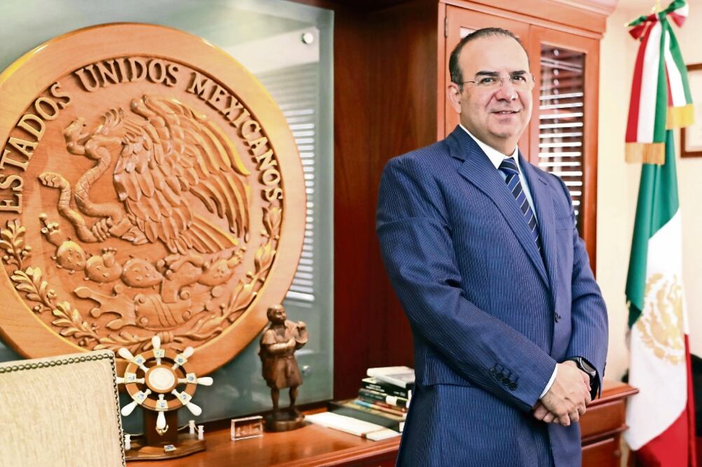 Alfonso Navarrete Prida, Secretario del Trabajo y Previsión Social (LUCÍA GODÍNEZ. EL UNIVERSAL)