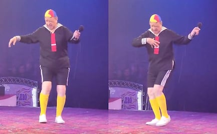 Carlos Villagrán "Kiko" saca los prohibidos en pleno show; aplauden su destreza en redes, VIDEO