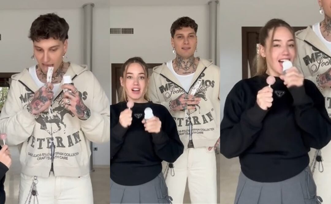 Un reto viral imposible. Fuente: TikTok @llunaclark