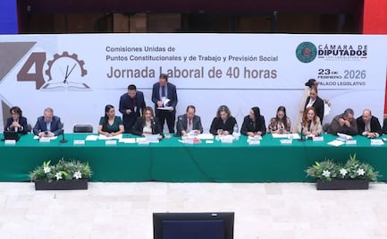 Diputados avalan en comisiones jornada laboral de 40 horas, sin dos días de descanso; alistan aprobación en el Pleno