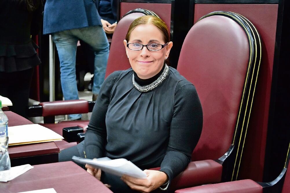 July Sheridan, candidata de Nueva Alianza a la gubernatura de Veracruz. (FOTO: Tomada de Facebook)