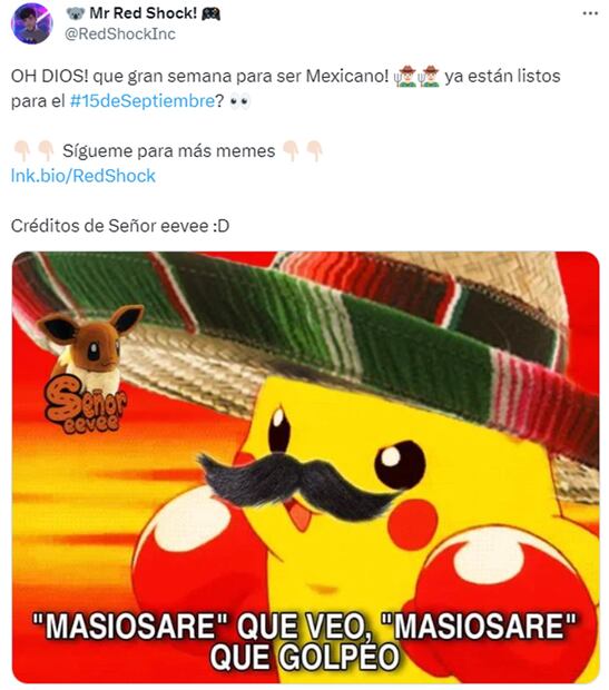 Usuarios mexicanos dan inicio a los festejos patrios de este año con los mejores memes en redes sociales. Foto: Captura de pantalla