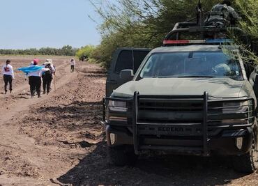 Zona donde hallaron fosas clandestinas en Culiacán sigue bajo resguardo; continúan labores forenses con apoyo de colectivos de búsqueda