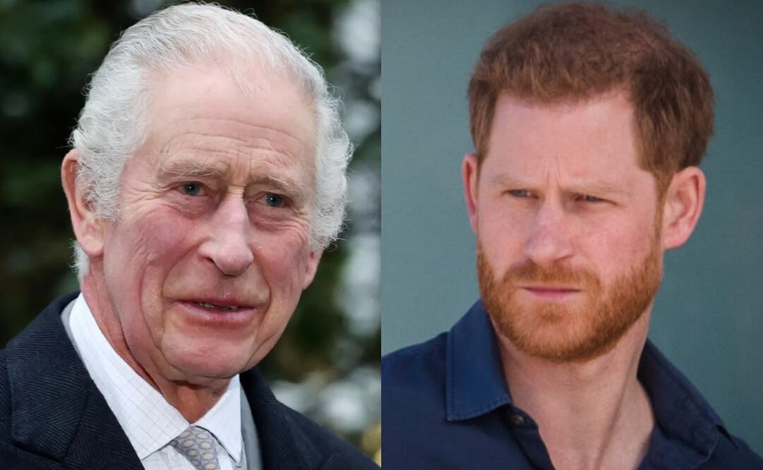 Rey de Carlos III y Príncipe Harry, Foto: EFE