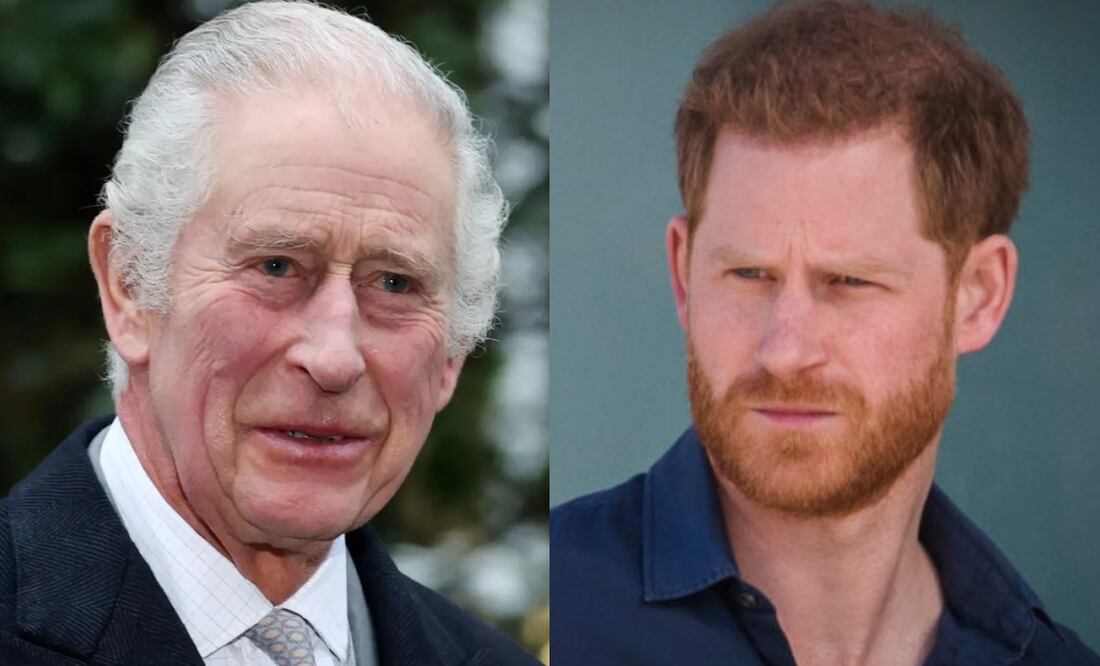 Rey de Carlos III y Príncipe Harry, Foto: EFE